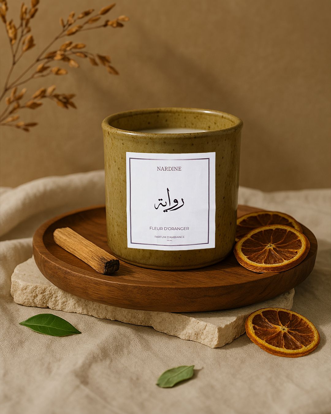 Bougie Parfumée – L’Éclat d’une Histoire Senteur